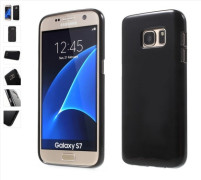 Силиконов гръб ТПУ гланц JELLY CASE за Samsung Galaxy S7 G930 черен
